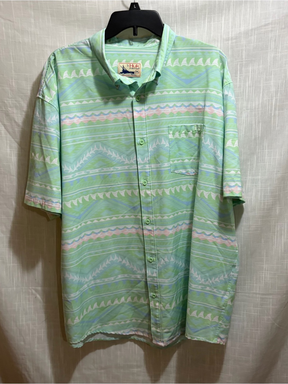Huk button down shirt 2XL
